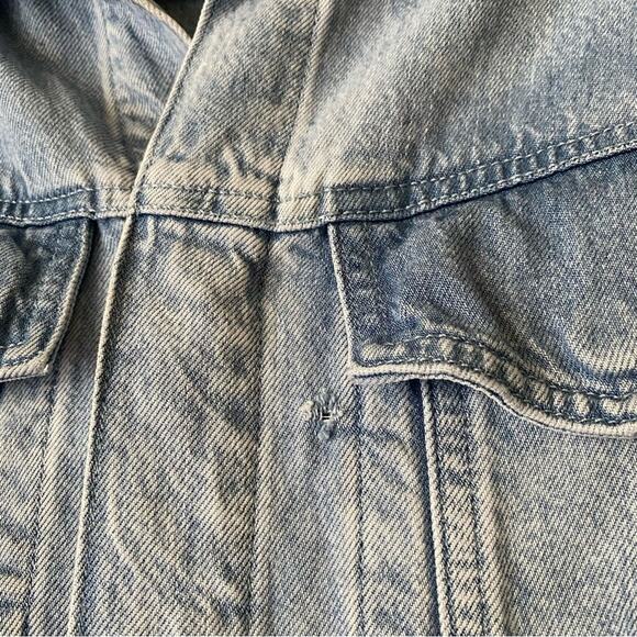 Good American | Weightless Short Jumpsuit Denim Romper Indigo Blue Medium - Picture 5 of 11